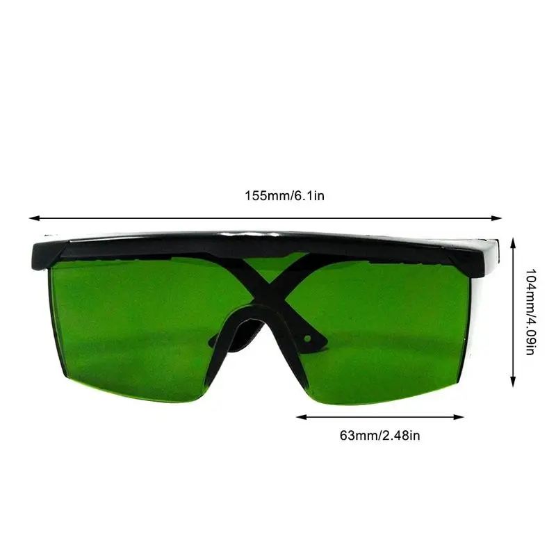 IPL 200nm-2000nm Laser Protection Goggles Anti-impact Anti-glare Professional Protective Safety Glasses For Welding Brazing