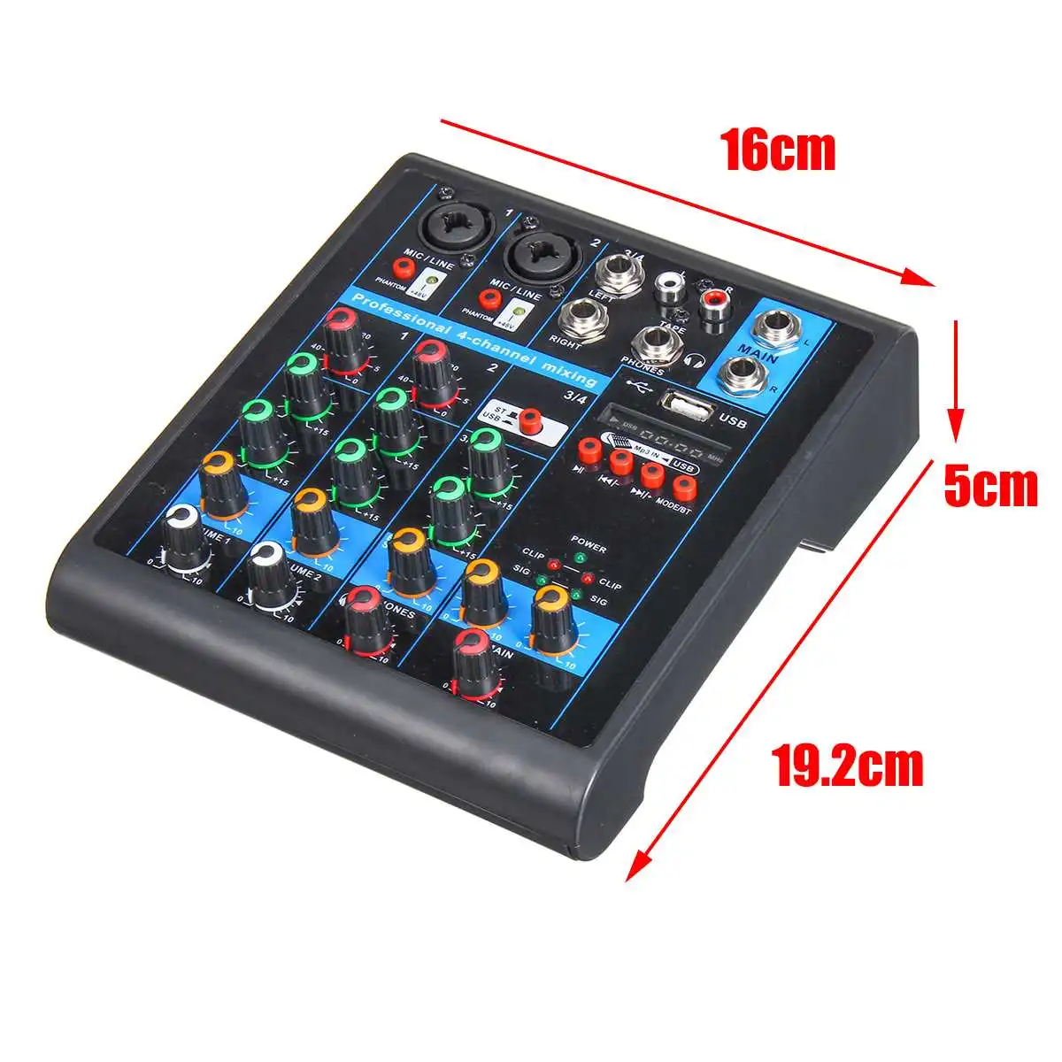 Mini 4 Каналы включающим в себя гарнитуру блютус и флеш накопитель USB аудио