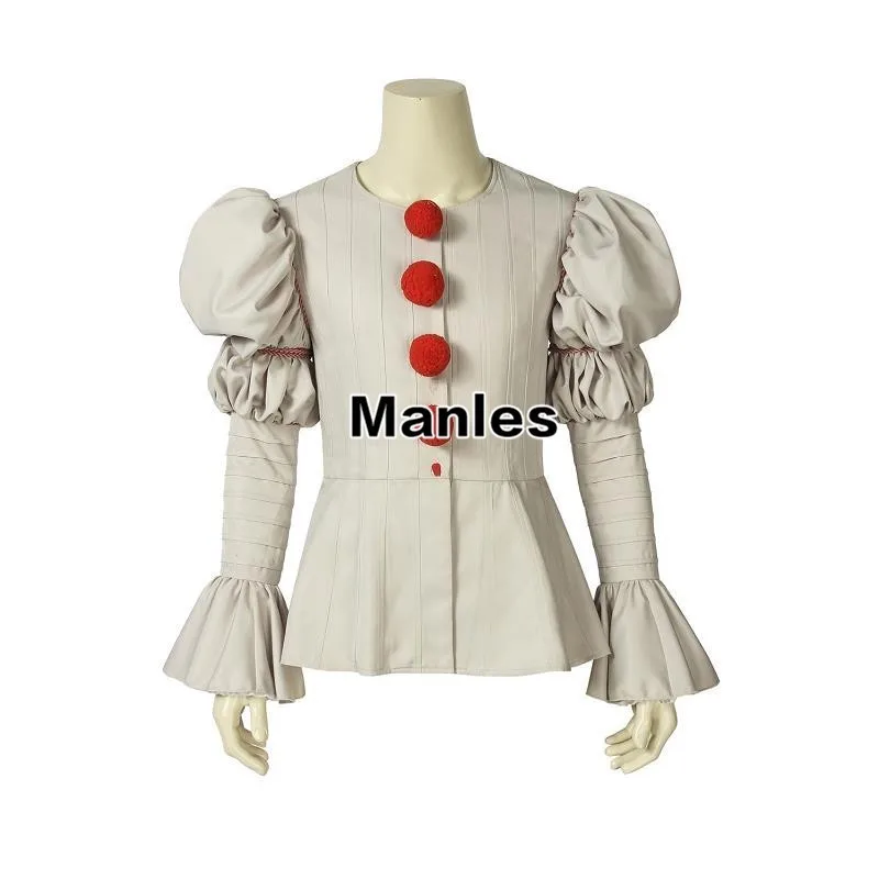 Custom Pennywise the Dancing Clown Cosplay Carnival Halloween Party Horror Costume - Movie It Chapter Two by Stephen King image 4