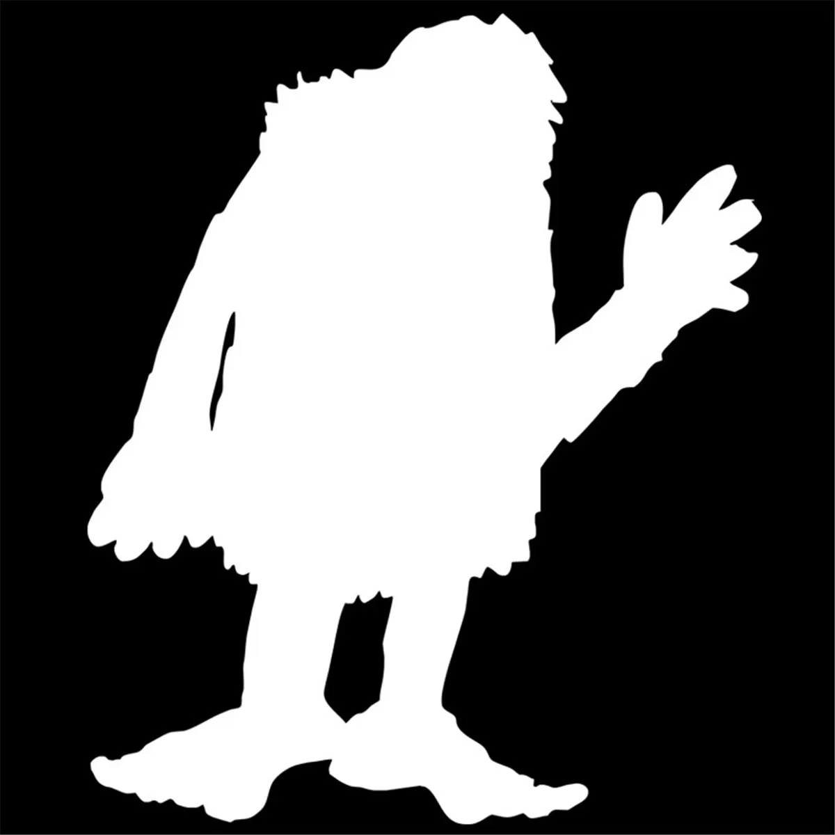 Большой фут йети животных стикер с рисунком из мультфильма Наклейка виниловая на