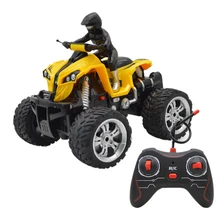 Rowsfire 1 Pcs RC Off-Road Vehicle RC 4-Wheel Motorcycle 360 Degrees Rotation In Situ Beach Motorcycle - Yellow/Red/Blue цена Rowsfire 1 Pcs RC Off-Road Vehicle RC 4-Wheel Motorcycle 360 Degrees Rotation In Situ Beach Motorcycle - Yellow/Red/Blue цены онлайн