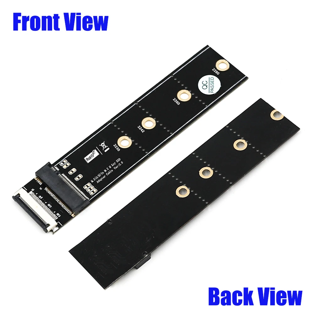 M.2 for NGFF Key M to Key A+E Extension Cable Adapter Card For 2230/2242/2260/2280 Laptop SSD Adapter ssd adapter card m.2 to pcie adapter m.2 expansion card pcie usb adapter card