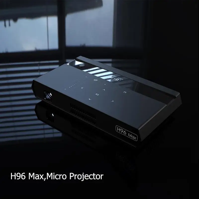 

H96 Max UK/AU Plug Micro Projector Octa Core 4K HD DLP150 2G+16G Android 6.0 150lm Home Theater Beamer Bluetooth Speaker