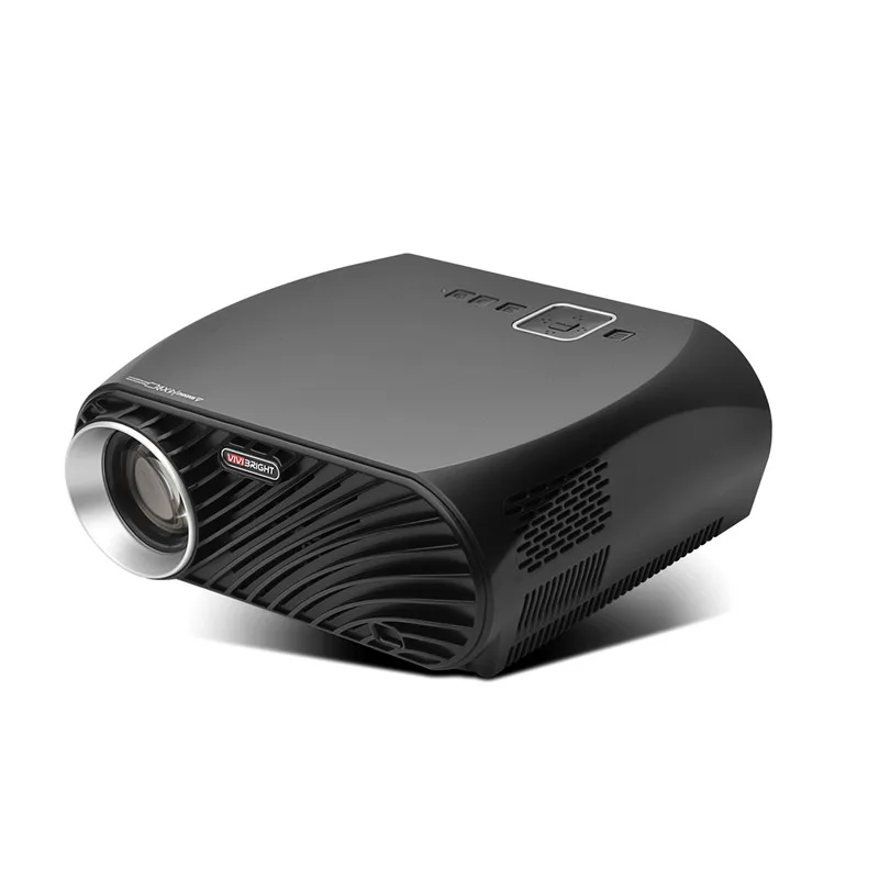 Vivibright GP100 Plus светодиодный ЖК проектор 3500Ansi Lumens HD 1280x800 пикселей 1080P для домашнего