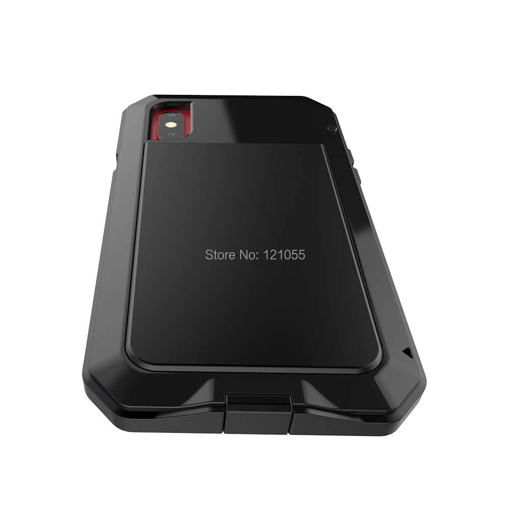 Luxury Doom Armor Life Water Resistant Aluminum Metal Case For IPhone 12 XS Max XR X 8 7 6S 5S 11 Pro FULL Cover 360 Shock Proof