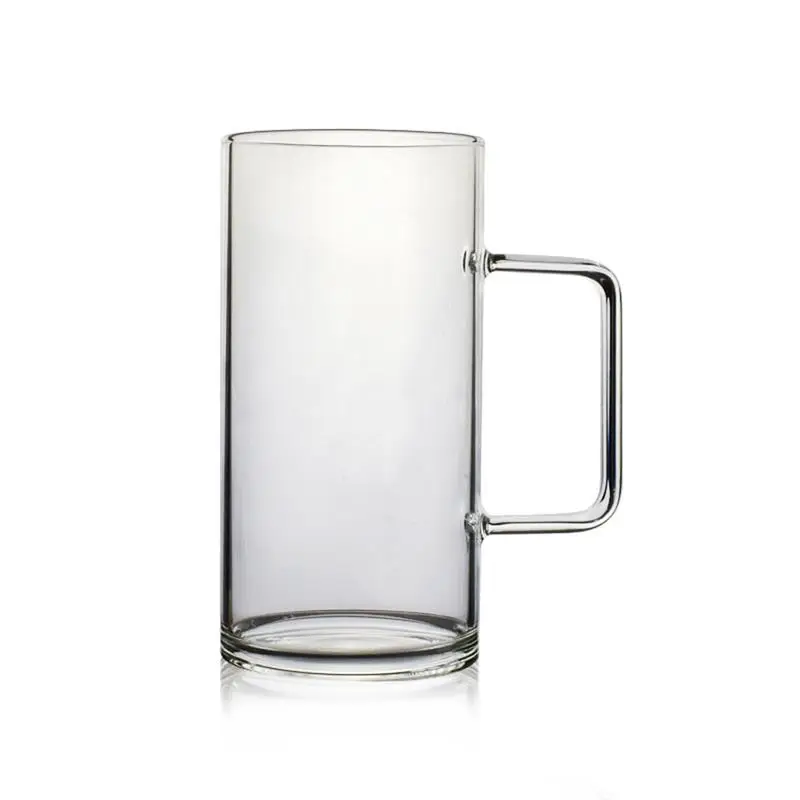 700 мл кофейная кружка ручной работы термостойкая прозрачная стеклянная кофейная кружка чай молоко сок чашка вода пиво Питьевая кружка офисная посуда для напитков