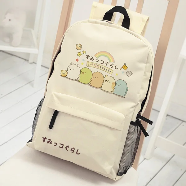 

Sumikkogurashi Backpack for Teenage Girls Bookbag