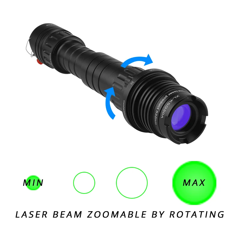 Тактический зеленый лазер-указка фонарик взгляд осветитель Ar15 M16 масштабируемой луч дальней охоты лазерный прицел