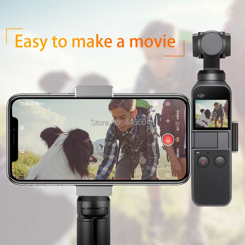 RuigPro DJI Osmo Карманный складной держатель для телефона+ Osmo Карманный Osmo карманные аксессуары кронштейн набор