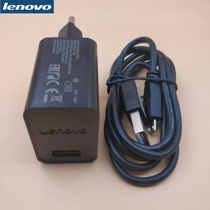 

Original For LENOVO P1/P2/S850/A2010/P70/Shot/A536/K5/K3/S60/S90 NOTE Vibe shot Mobile phone Charger adapter + micro USB Cable