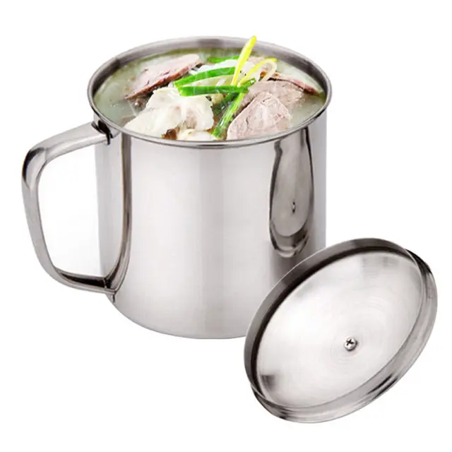 200/380ML  Portable Stainless Steel Camping Cup  3