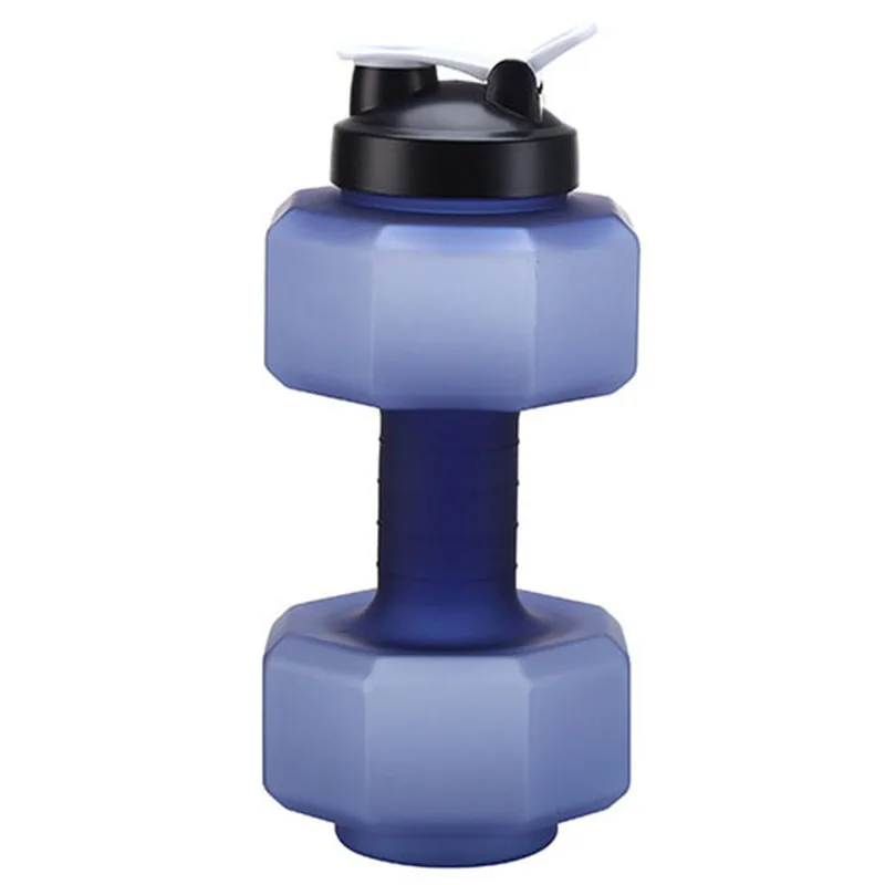

2.5 L BPA Free Sport Gym Training Big Drink Water Bottle Cap Kettle Workout