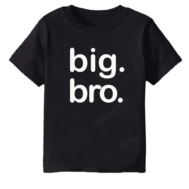 Children Gray Big Bro Letters Print T Shirt Boys Summer Clothes Short Sleeve Cotton Tops Kids T Shirts Funny Top Tees Drop Ship Children Gray Big Bro Letters Print T Shirt Boys Summer Clothes Short Sleeve Cotton Tops Kids T Shirts Funny Top Tees Drop Ship