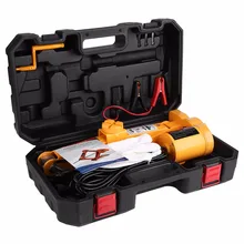 Cric de levage électrique automatique pour voiture, 2 tonnes, 12V DC, équipement de Garage et d'urgence