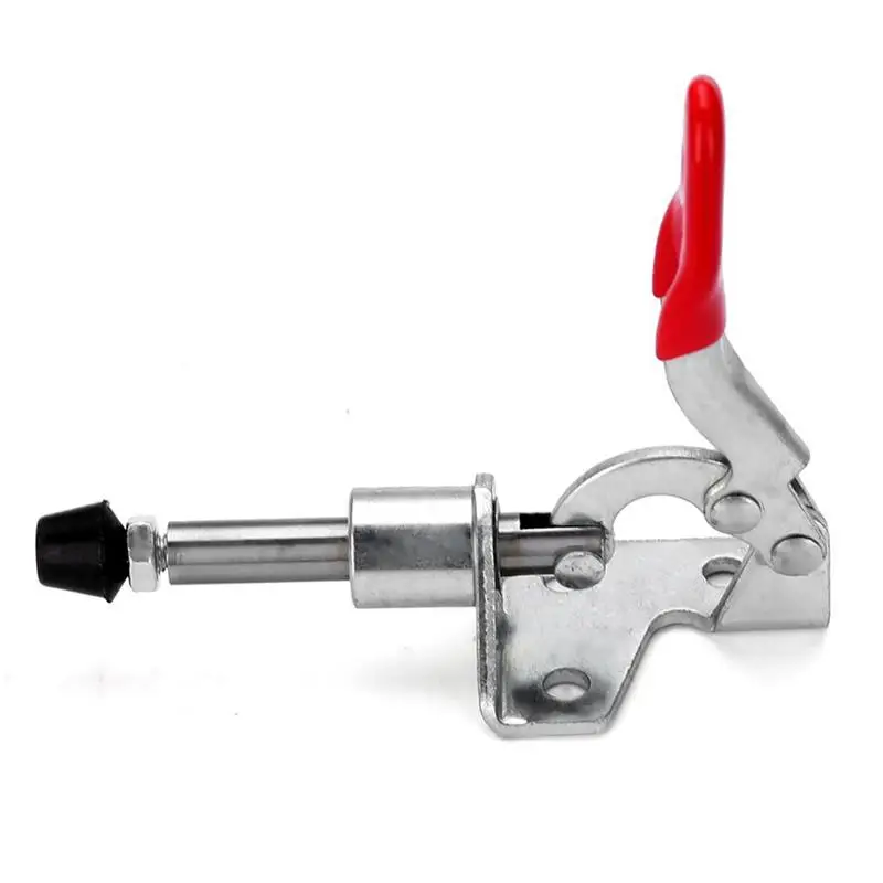 

Antislip Covered Hand Tool Toggle Clamp Metal Horizontal Quick Release Clamp For Fixing Workpiece Hand Tools Supplies