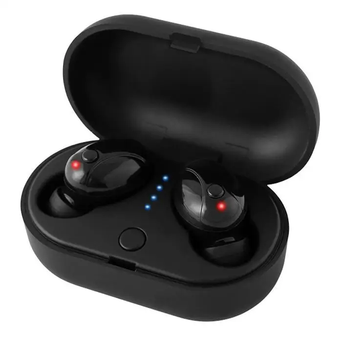 

Mini Wireless Bluetooth 5.0 Headset Pick up and Earphones Kit 500Amh 10m Automatic Boot Magnetics-function
