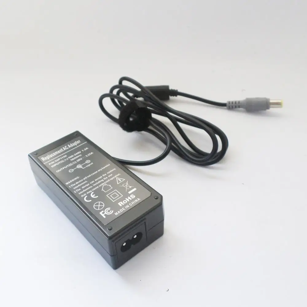 دفتر PC الطاقة كابل كهربائي لينوفو ثينك باد Z60 Z61 X201 X220 L520 SL300 SL400 E30 E40 E50 20 V 65 W كمبيوتر محمول شاحن بطارية