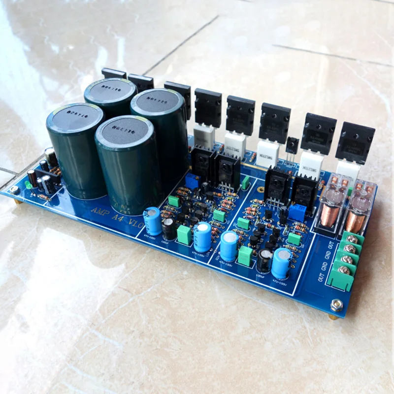 300W+300W Fully Symmetric Double Differential High Power Amplifier Board Finished Board