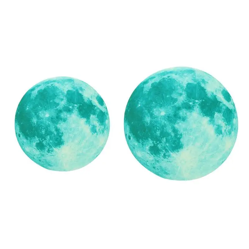 

Moon Luminous Wall Stickers Glow in the Dark Stickers for Kids Bedroom DIY Wall Art Mural Pegatinas De Pared Home Decor