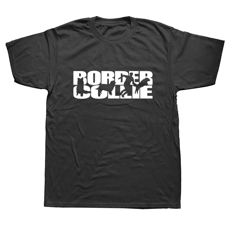 

Funny Border Collie T-Shirt Tee Shirt Summer Short Sleeve Men Pet Lover Animal T Shirts Male Camiseta