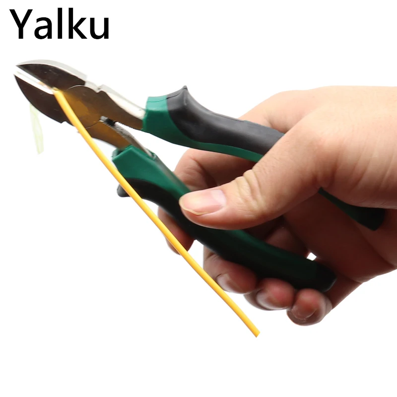 

Yalku Pliers 6 Inch Diagonal Pliers Multi-function Cut Copper Wire Aluminum Wire Iron Wire Ordinary Steel Wire Etc