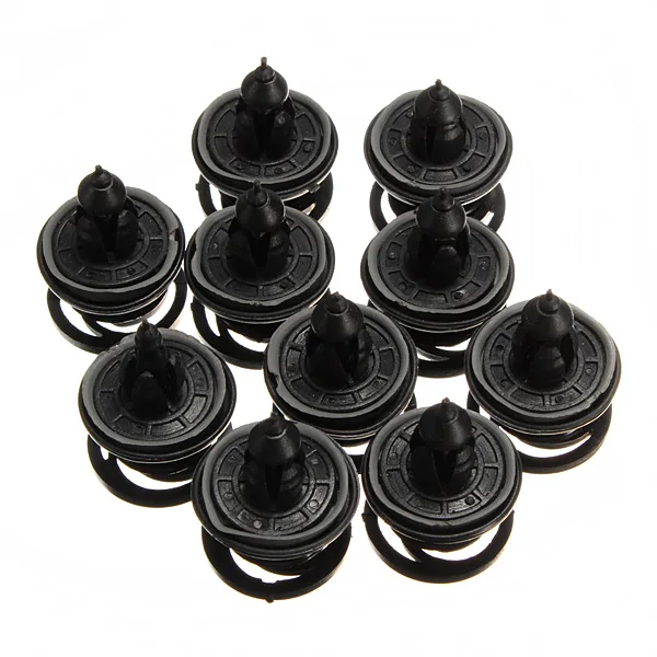 

10x Interior Door Panel Card Trim Fastener Clip For VW T5 Transporter Caravelle