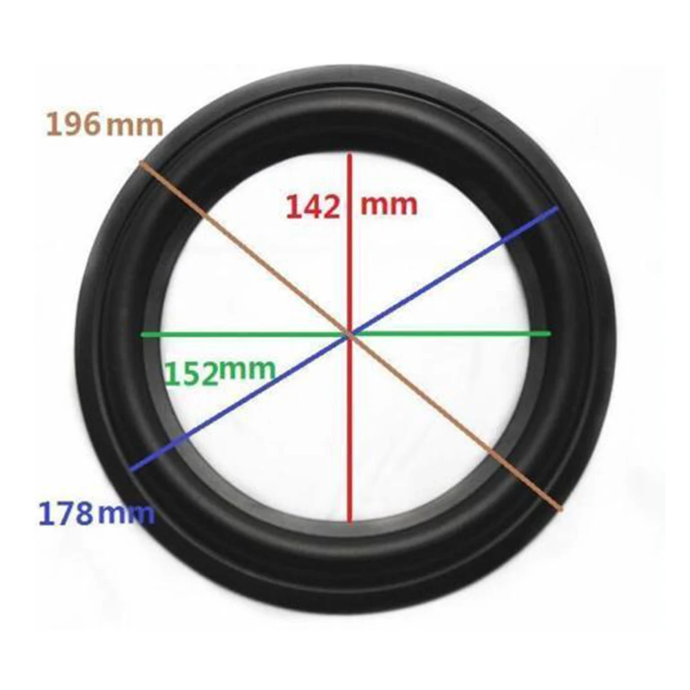 

8 inch Speaker Rubber Surrounds Repair Foam Speaker Surround Repair Rubber Replacement Speaker rubber edge
