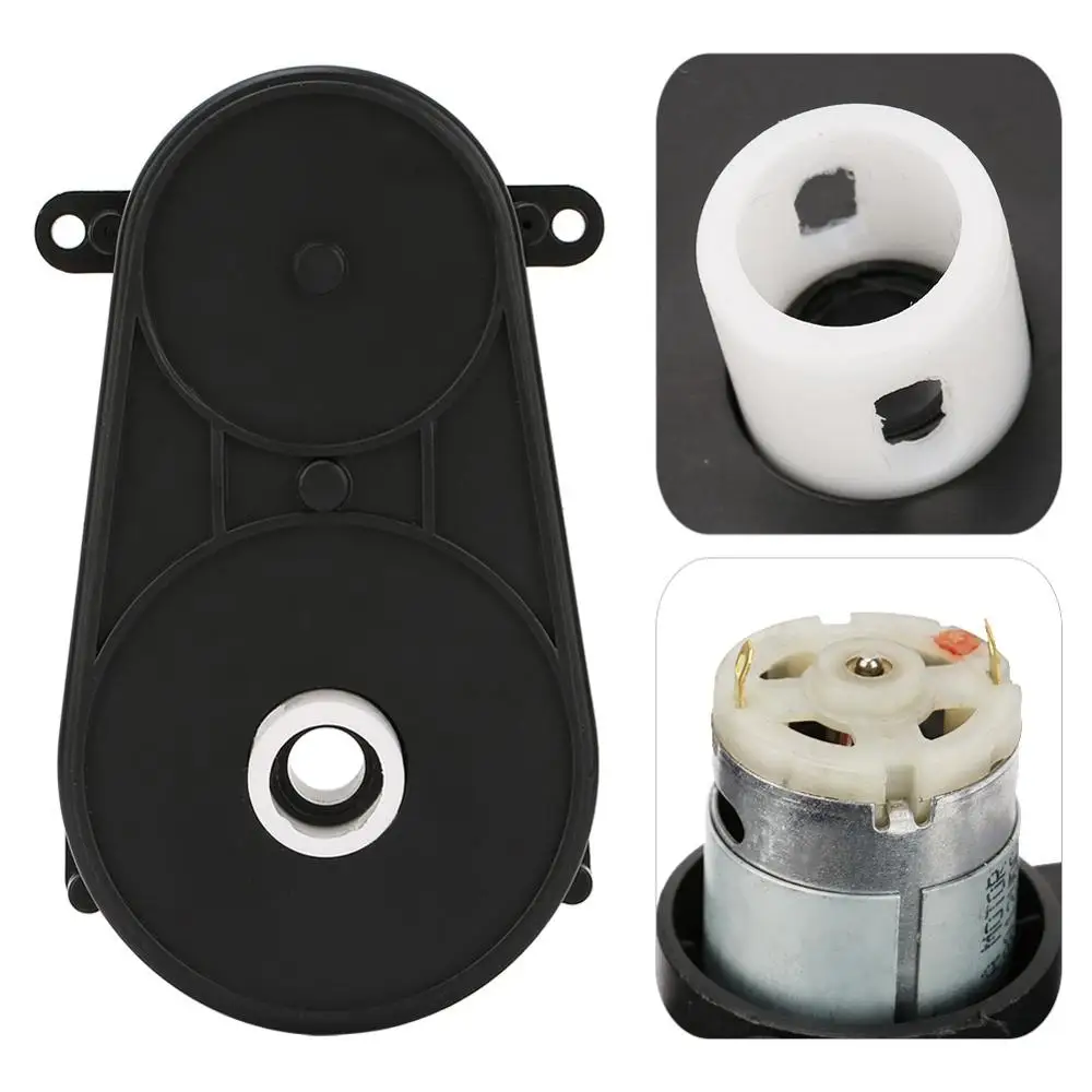 DC 6V 5500Rpm RS380 Gear Box Electric Motor Steering Gearbox For Children Car Kids