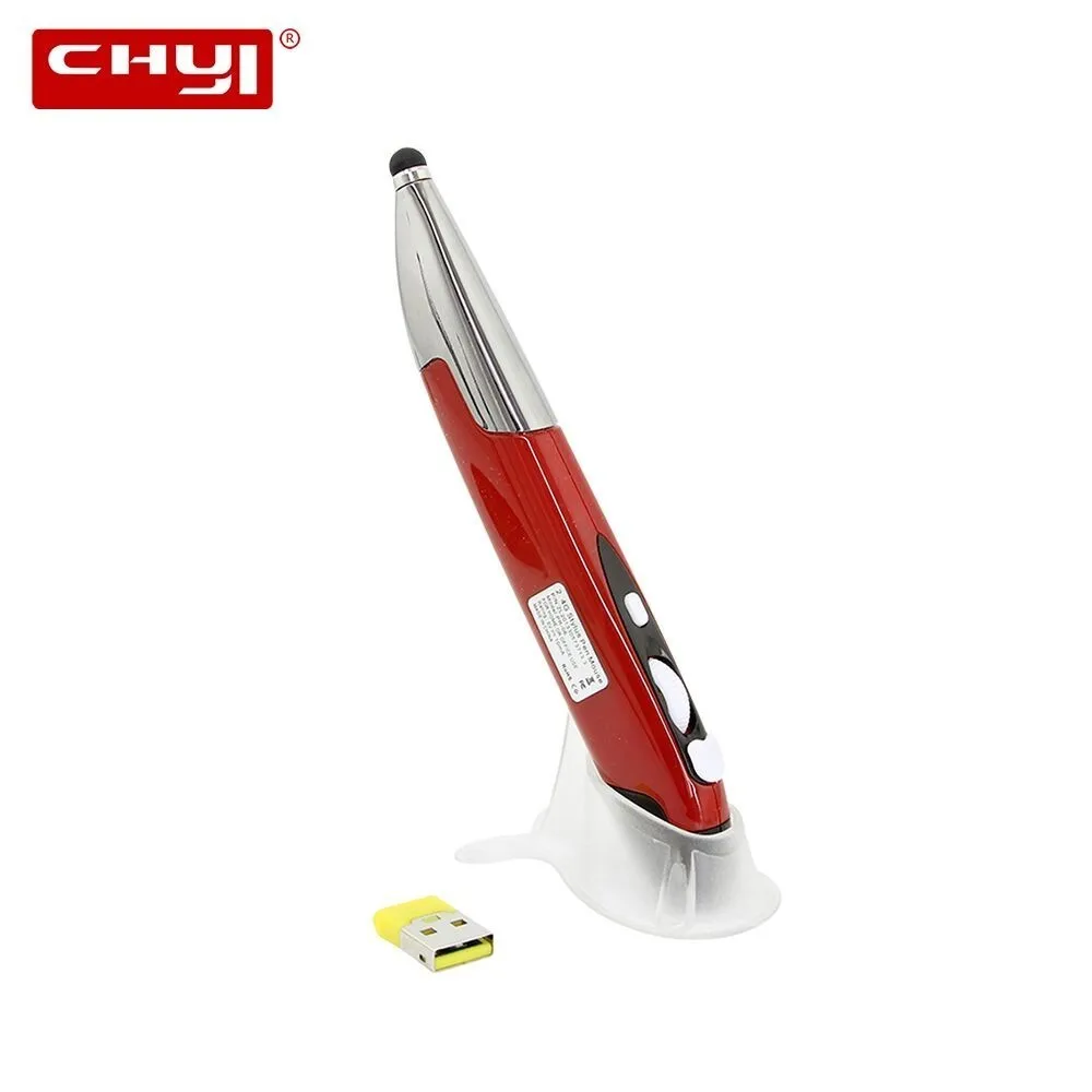 CHYI 2 4G Беспроводная оптическая ручка для планшета ноутбук ПК настольный