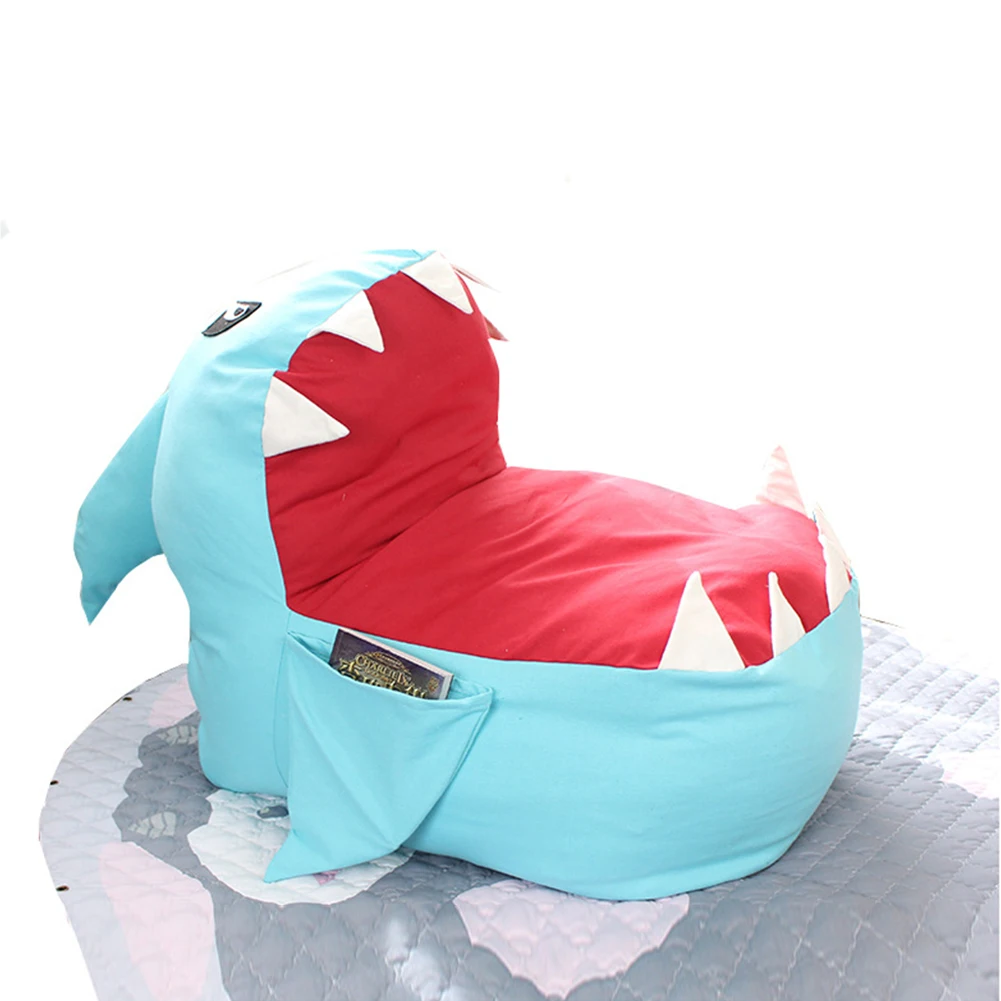 Новая креативная сумка для хранения детских игрушек в форме акулы, плюшевый органайзер для детских игрушек, модный органайзер для хранения мягких стульев в виде животных, вечерние подарки