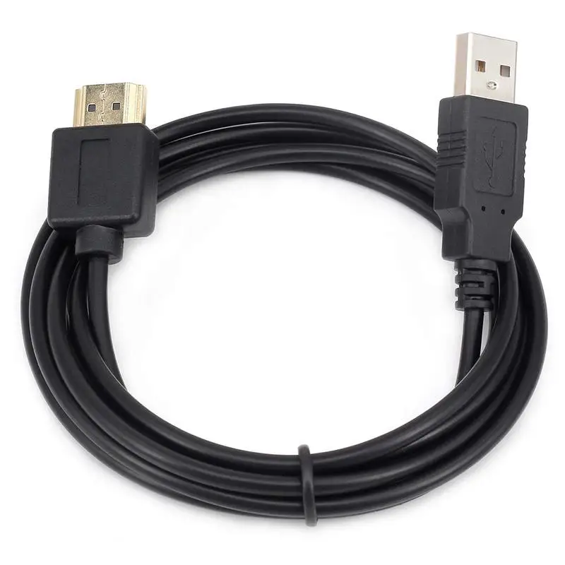 USB кабель питания для ноутбука с разъемом HDMI штекер зарядный разветвитель