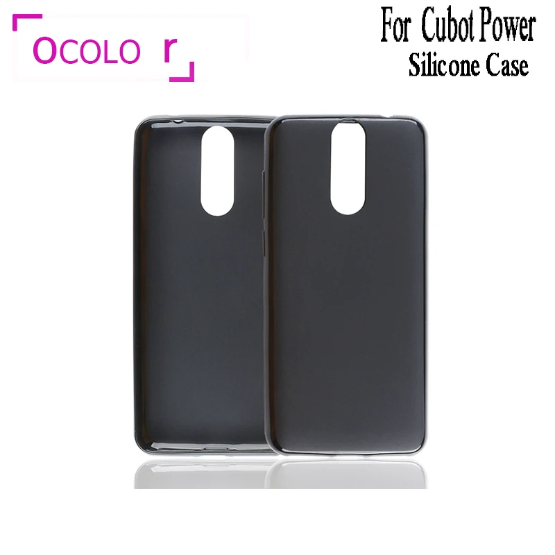 

ocolor For Cubot Power Silicone Case Luxury Full Protect Anti-knock TPU Back Cover Case Coque For Cubot Power Mobile Phone