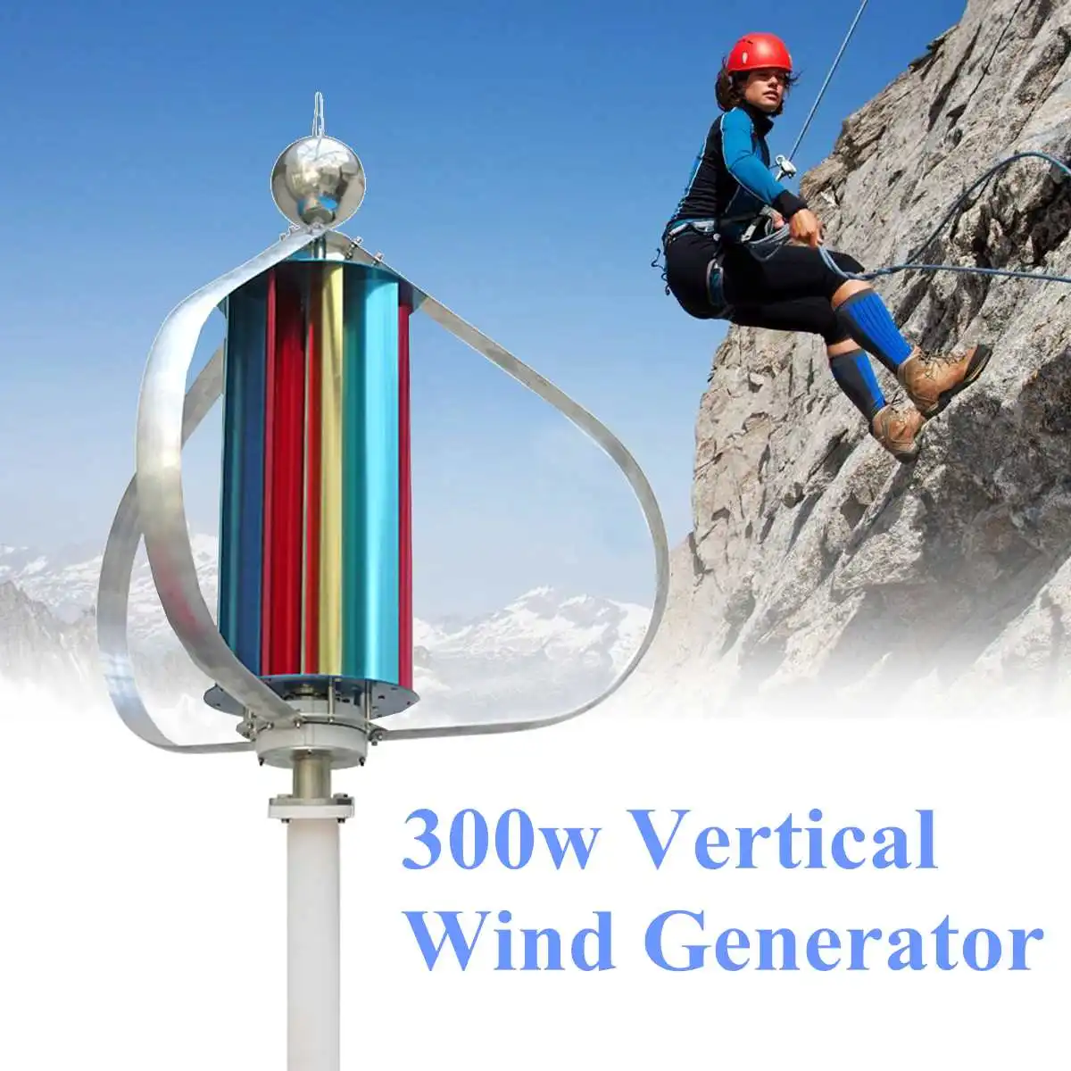 

12V 300W Three Phase Vertical Wind Generator Charge Controller Vertical Axial Wind Power Generator Controller Kit Windmill