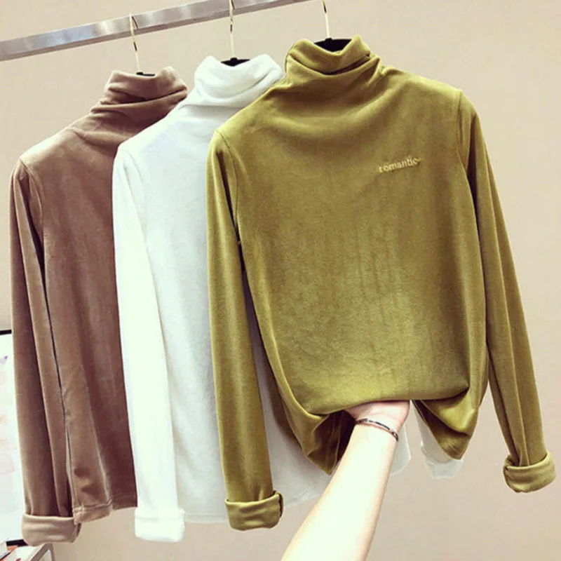 Fashion Sweaters Women Turtleneck Tops Jumper Female Solid Color Embroidery Letters Pullovers Loose Casual Soft Knitted Clothes Fashion Sweaters Women Turtleneck Tops Jumper Female Solid Color Embroidery Letters Pullovers Loose Casual Soft Knitted Clothes