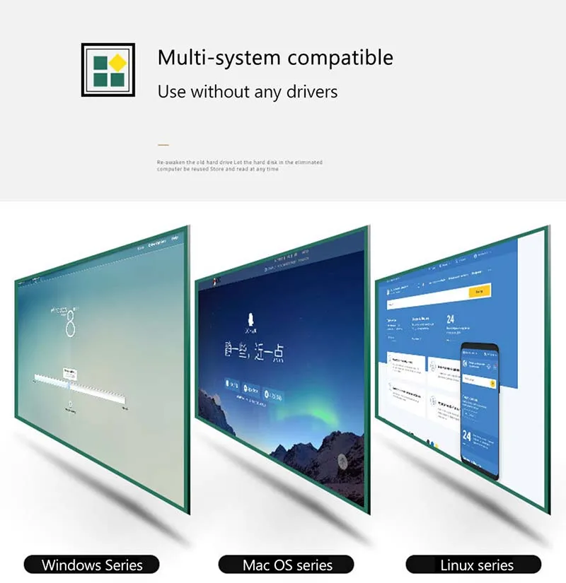  Base de disco duro móvil externo USB3.0 SATA para 25/35 pulgadas carcasa universal SATA serie HDD S