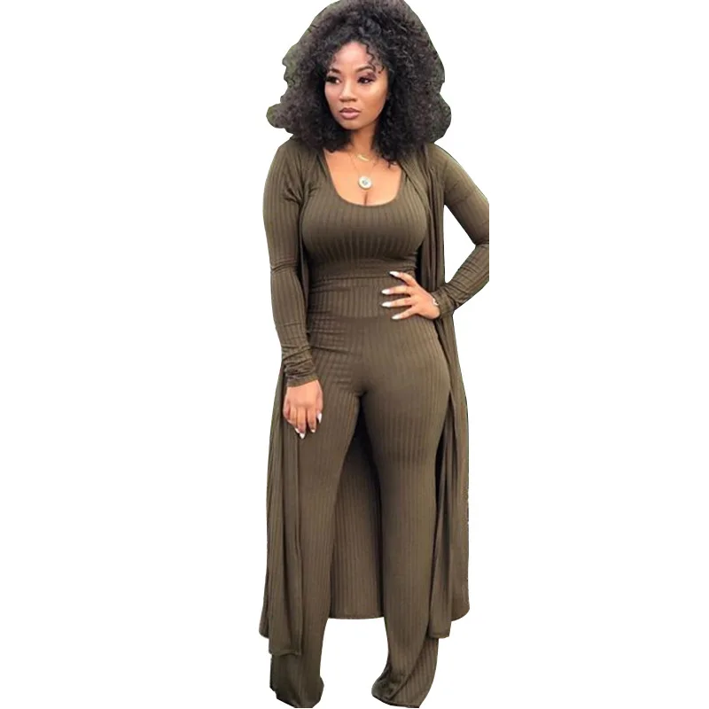 

Sexy Casual Wide Leg Pants 3 Piece Set Crop Top Long Sleeve Cardigan and Pants Print Pants Set O Neck Full Sleeve Women Set