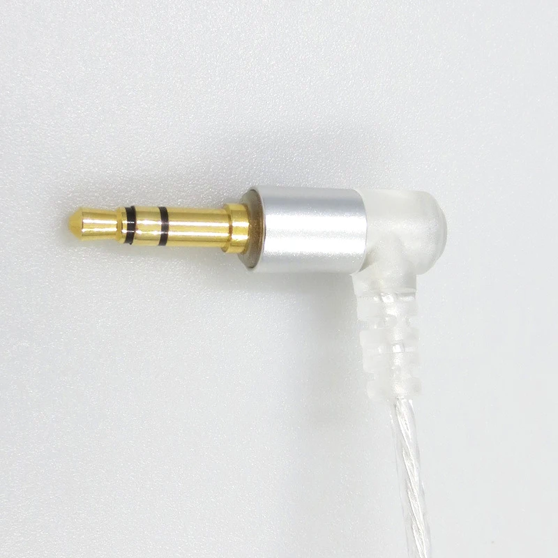 Мягкий обновленный кабель для Sennheets Ie80 Ie8 Ie8I Посеребренная Diy