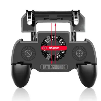 

Hot Sale Game Controller Game Assistance Handle For PUBG Mobile 4000mAh Emergency Charging Cooling 3-in-1