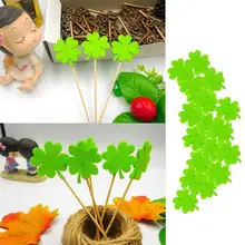 10 шт. прочные нетоксичные торты вставленные Карты Лист торт десерт топперы на капкейки палочки кекс выбор декор для вечеринки в честь Дня рождения поставки