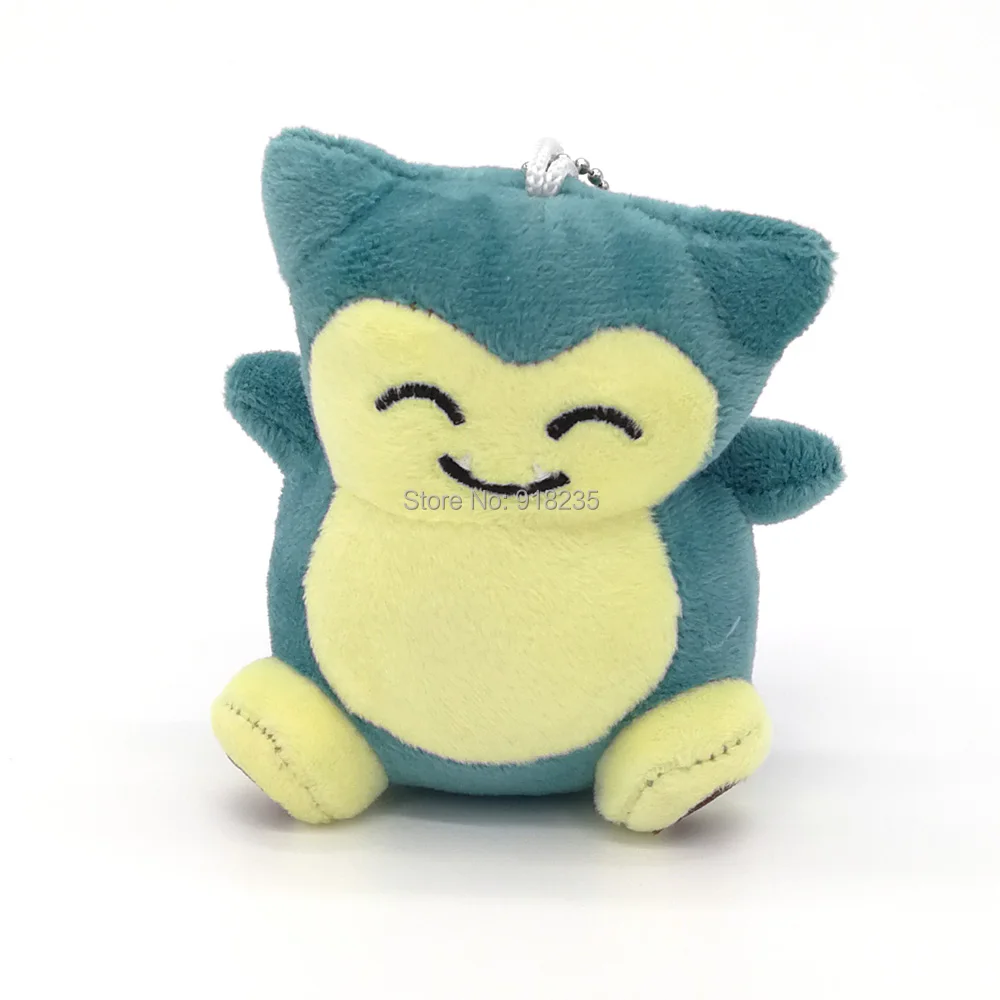 

New Cute Snorlax 4" Keychain Plush Doll Fashion Toy SYTJ