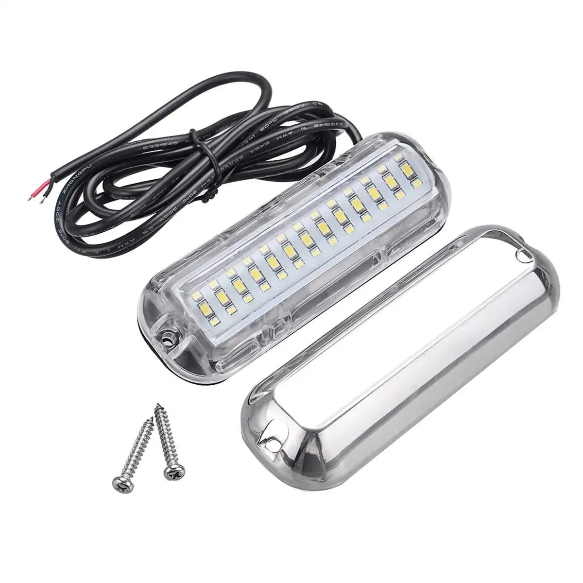 Белый/синий Универсальный 39LED подводный свет для рыбалки понтон морской лодка транца лампа транца свет водонепроницаемый