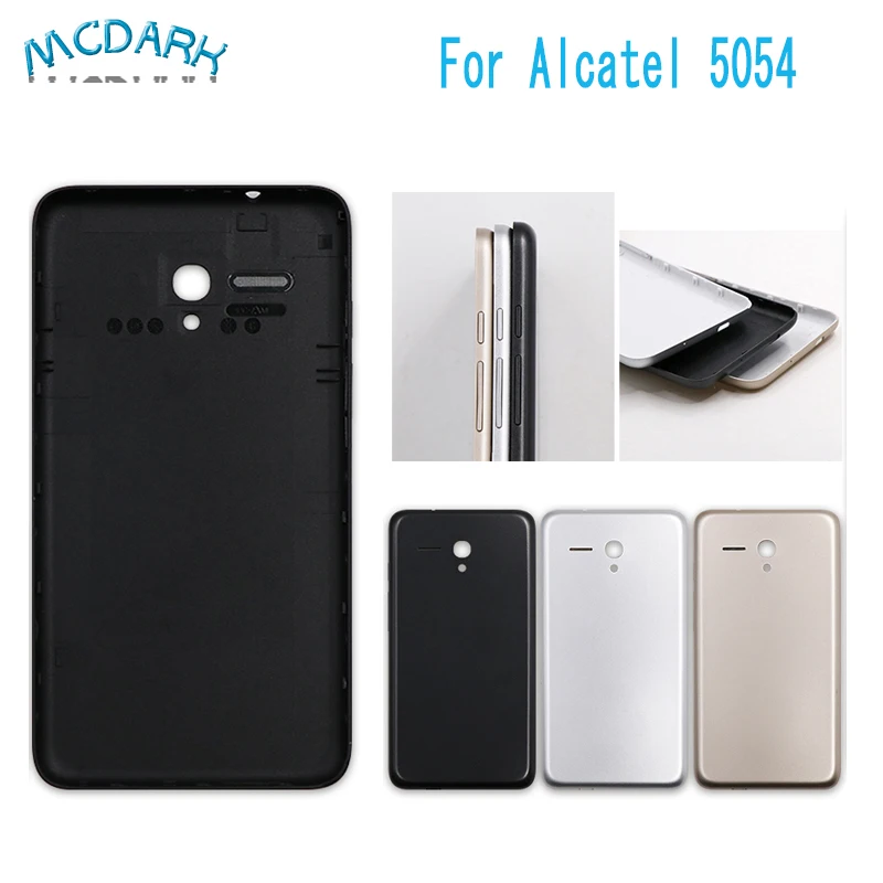 

5.5inch Battery Back Cover For Alcatel One Touch Fierce XL OT5054 OT-5054 5054D Phone Housing Rear Door Case+Button Lens