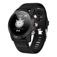 IP68 спортивные Смарт-часы 1,3 ''IP68 Водонепроницаемый Bluetooth 4,2 Smartwatch сердечного ритма в режиме реального компас спортивные часы для iOS и Android