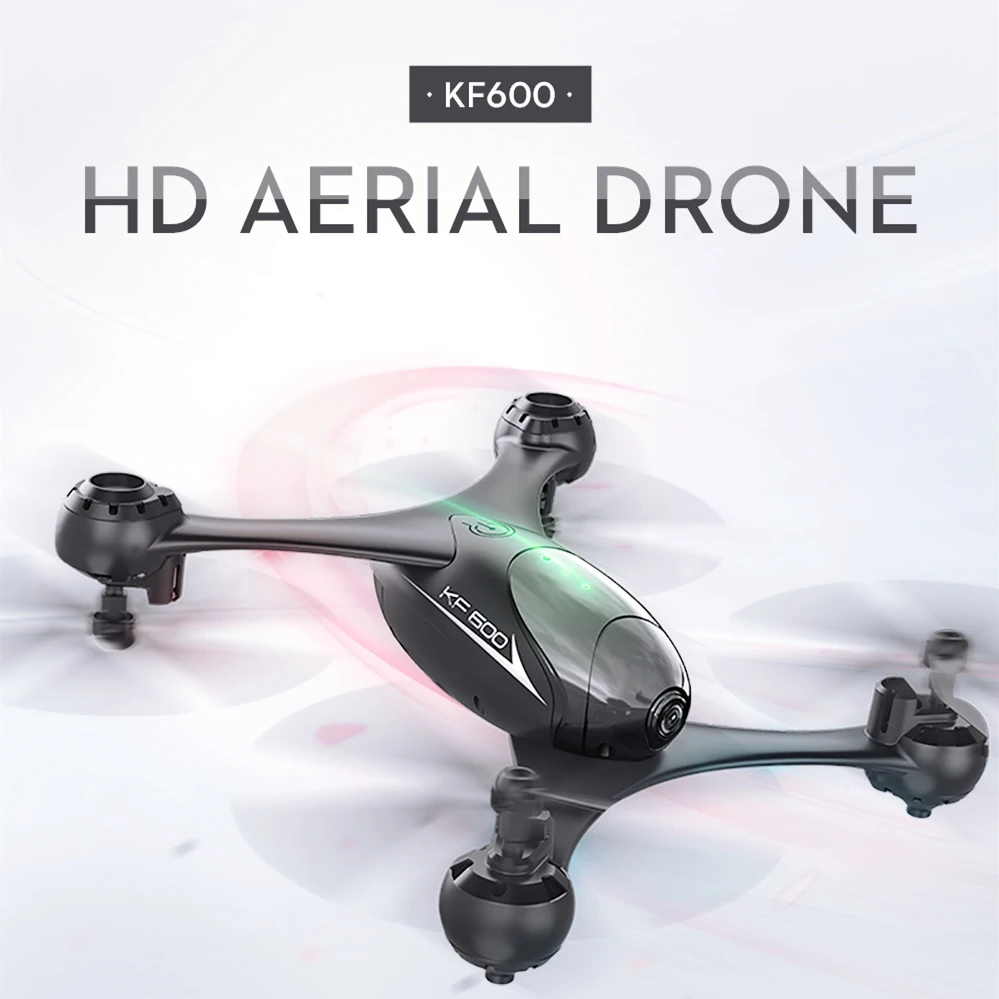 

KF600 720P WiFi FPV RC Drone - Optical Flow G-Sensor Control Waypoint 3D Stunt Gesture Shooting Quadcopter With light RTF