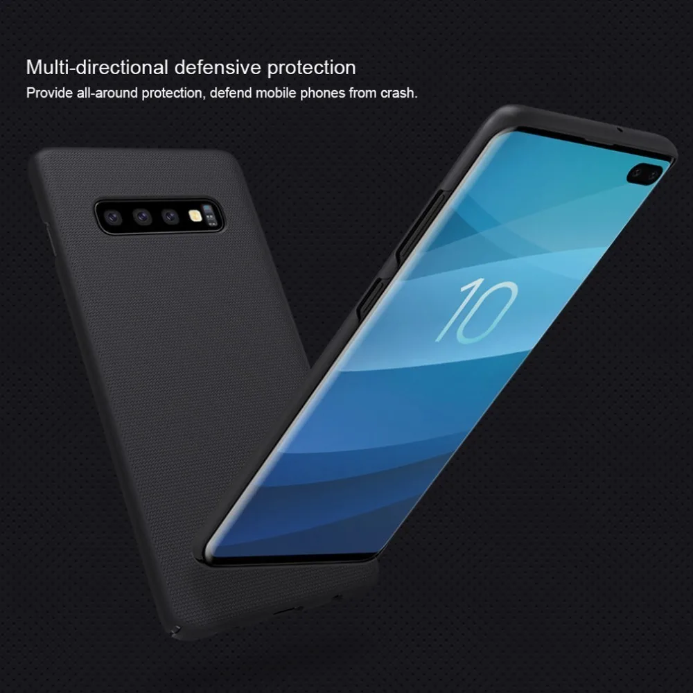  For Samsung Galaxy S10 / S10+ Plus Case NILLKIN Super Frosted Shield hard back cover case For Samsu