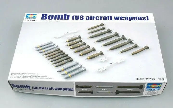 Trumpeter 1/32 03307 U.S. Aircraft Weapons Bombs | Игрушки и хобби