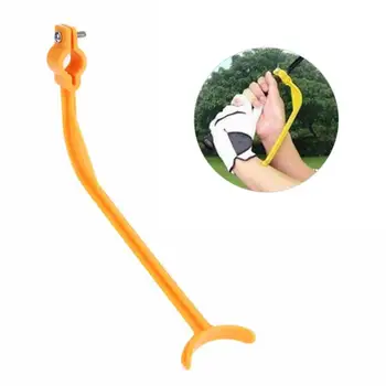 

1pcs Practice Guide Golf Swing Trainer Beginner Alignment Club Gesture Corrector Alignment Training Aid Aids Correct Practical