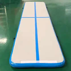 Гимнастический надувной коврик с ручным насосом воздушный трек Акробатический воздушный трек напольный батут электрический воздушный