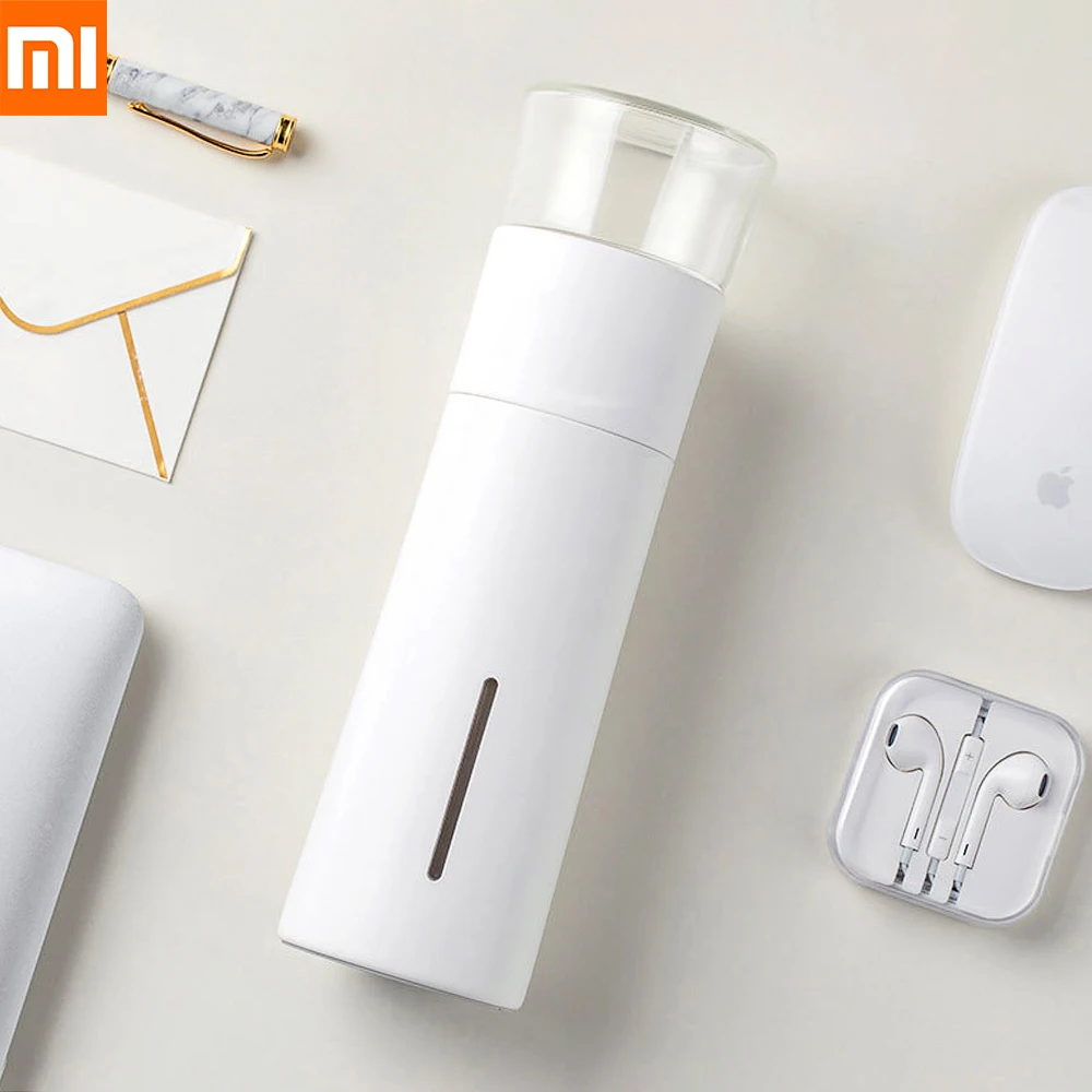 

Xiaomi PINZTEA 300ml Portable Water Mug Outdoor Travel Mugs Thermal Cup Tea Infuser Bottle Container Warm Keeping Cup Mijia