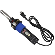 110 В 220 Вт США вилка 450 градусов lcd Регулируемая электронная Тепловая Горячая воздушная пушка IC SMD станция для распайки BGA с 4 Noozles